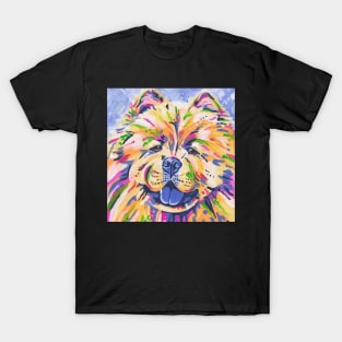 Chow Chow Dog Portrait T-Shirt